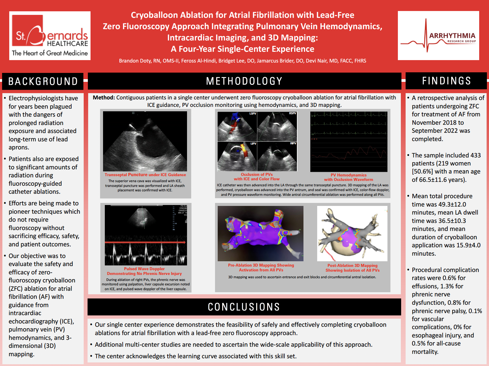 Cryoballoon Ablation for Atrial Fibrillation with Lead-Free Zero Fluoro Approach: A Four-Year Single-Center Experience