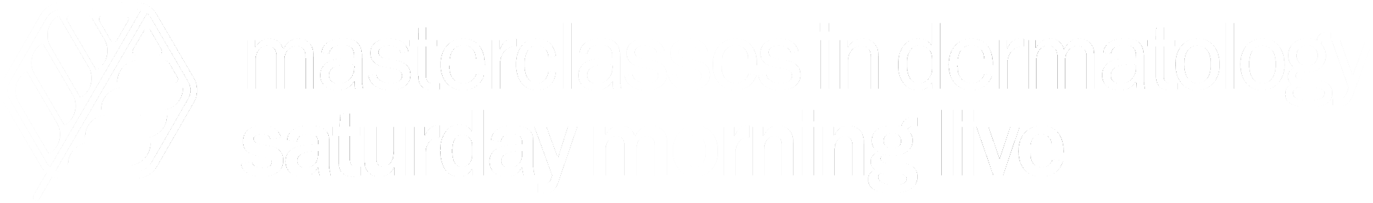 Masterclasses in Dermatology Saturday Morning Live logo