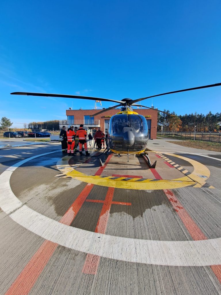 Opening the designed permanent base in Koszalin, in north-western Poland, is set to expand the service’s operational capacities. Photo by the Polish Medical Air Rescue (PMAR).