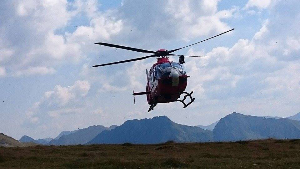 Romanian medical helicopter