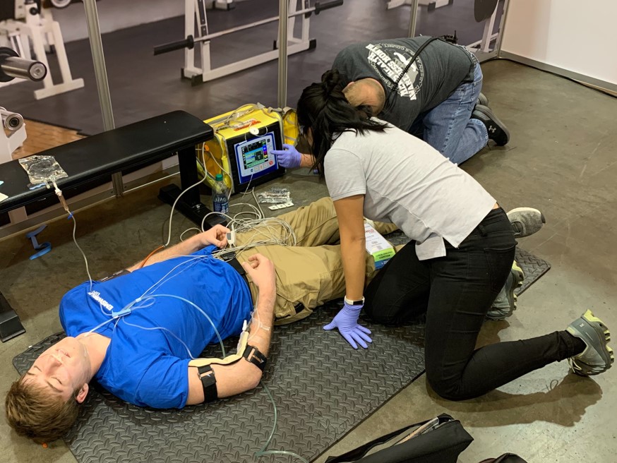 Although the full survey had 56 questions, this project focused on answers to one question: How prepared did participants feel after their initial training in 13 key areas of prehospital medicine? (Photo: Hilary Gates, MAEd, NRP) 