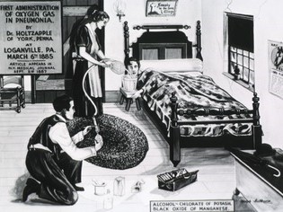 Figure 5: Holtzapple O2 apparatus (Photo: NLM Digital Collections)