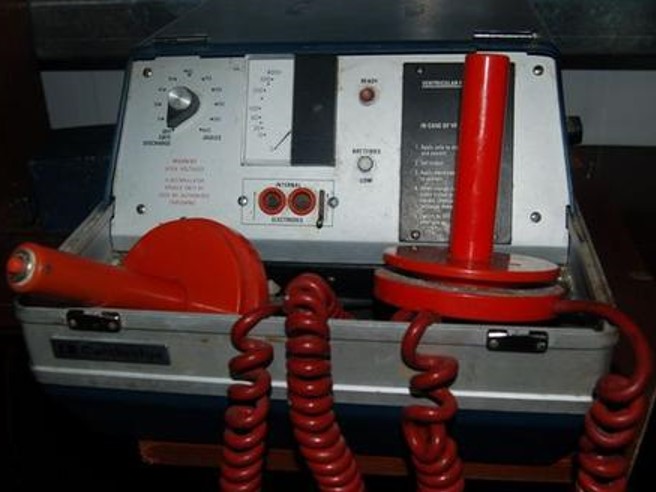 Figure 11: Pantridge defibrillator (Photo: BBC)