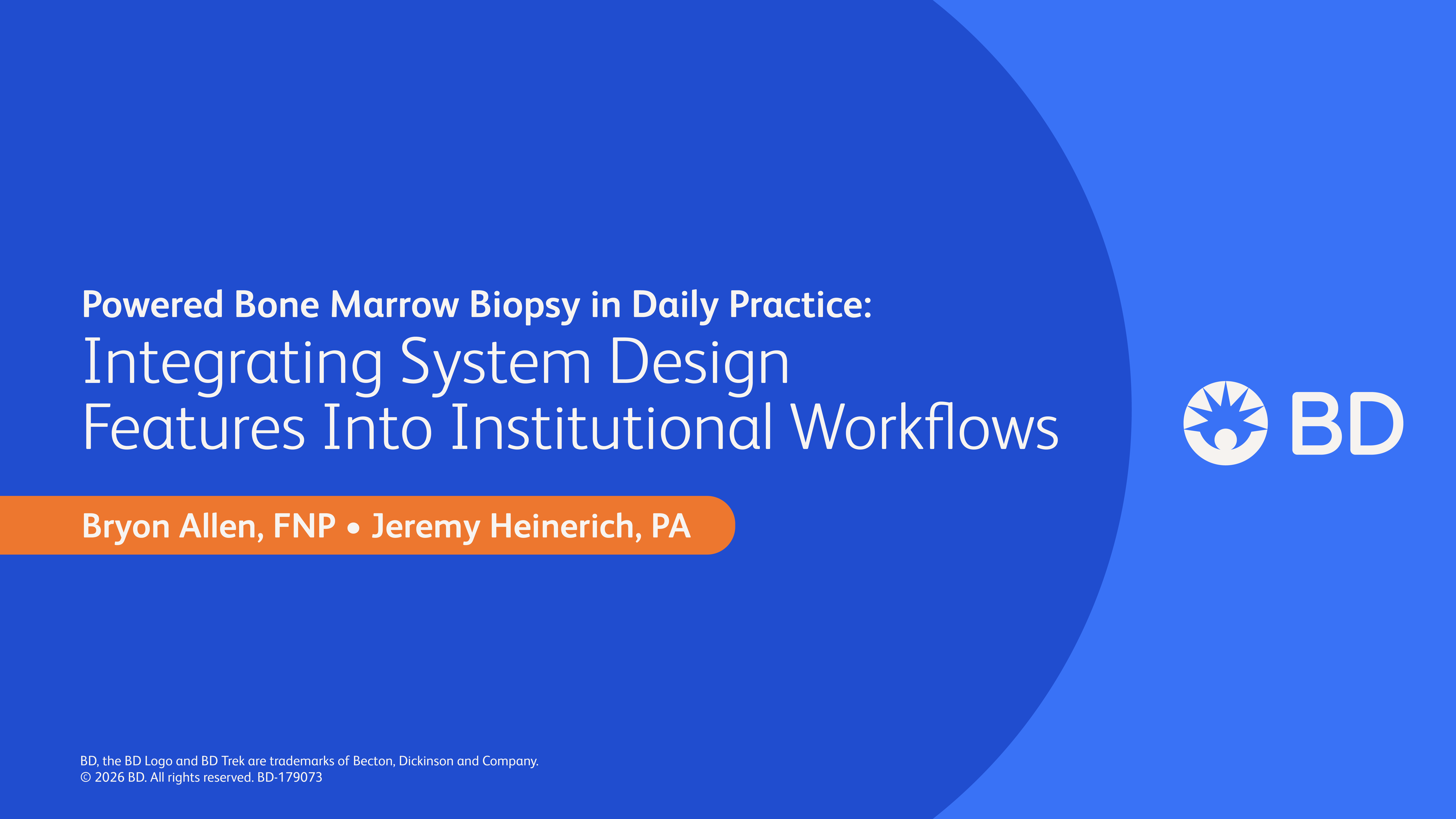 Powered Bone Marrow Biopsy in Daily Practice