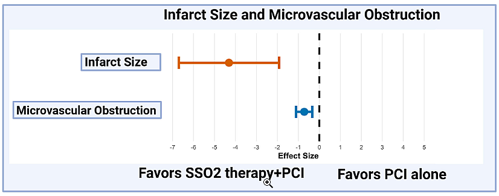 Figure. 2. Infarct size and microvascular obstruction