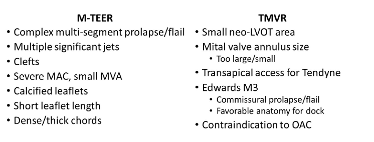 Table 2. Anatomic and clinical factors