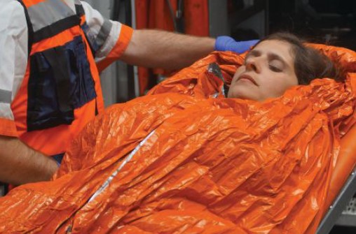Figure 4: Blizzard EMS trauma blanket (Photo: Persys Medical) 