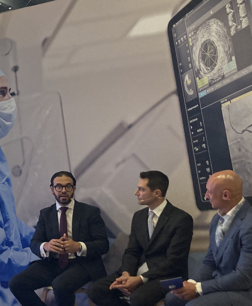 Dr. Al-Azizi and Dr. Shlofmitz @ TCT 2023