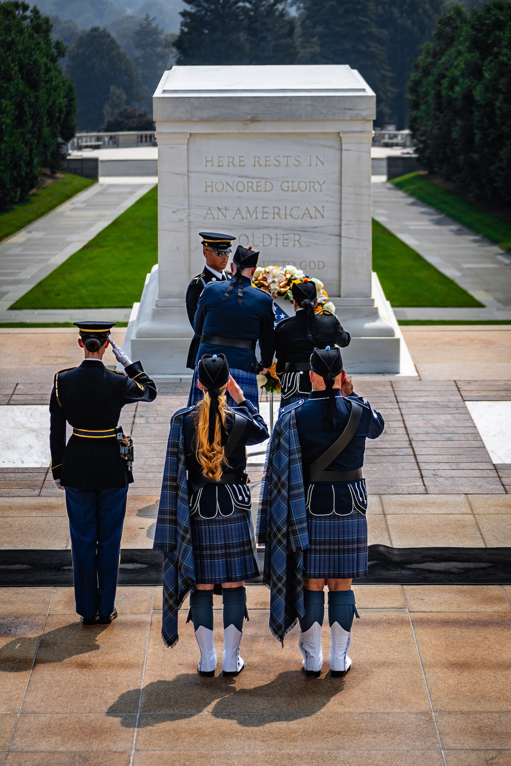 honor Guard at Arlington National Cemetary