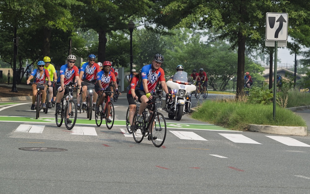 Ride of Honor arrives in Arlington