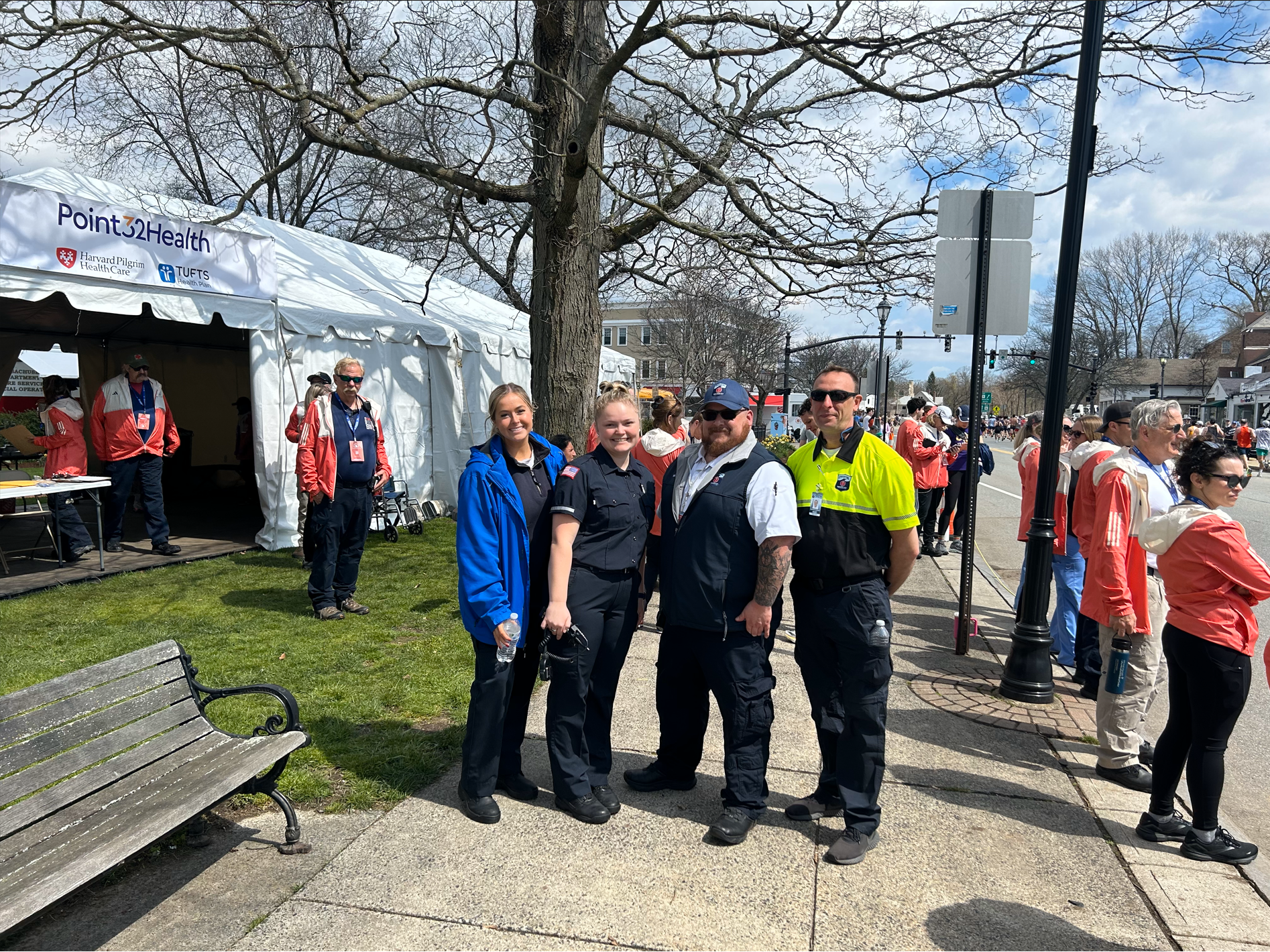 Coastal Medical Transportation Systems Provides EMS Support to 128th Boston Marathon