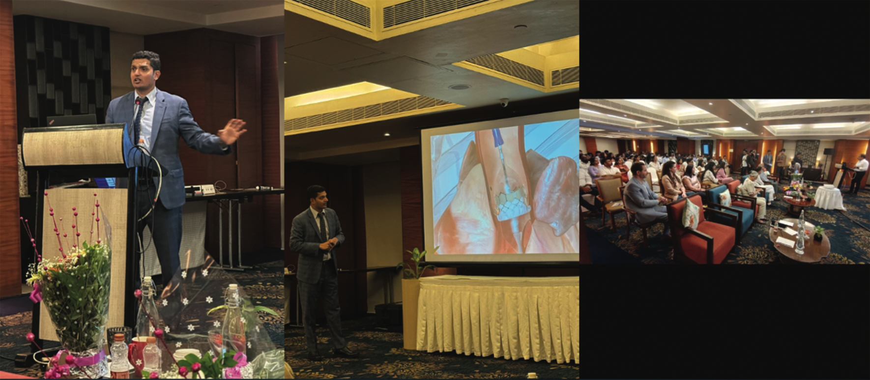 Figure 2. Dr. Wayangankar with the Goa Medical College group on Didactic Training Day.