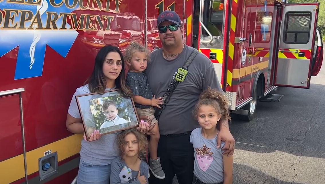 Chris Martin and his wife Christina turned an unimaginable tragedy into a tireless mission to educate families on the importance of pool/door alarms near water.