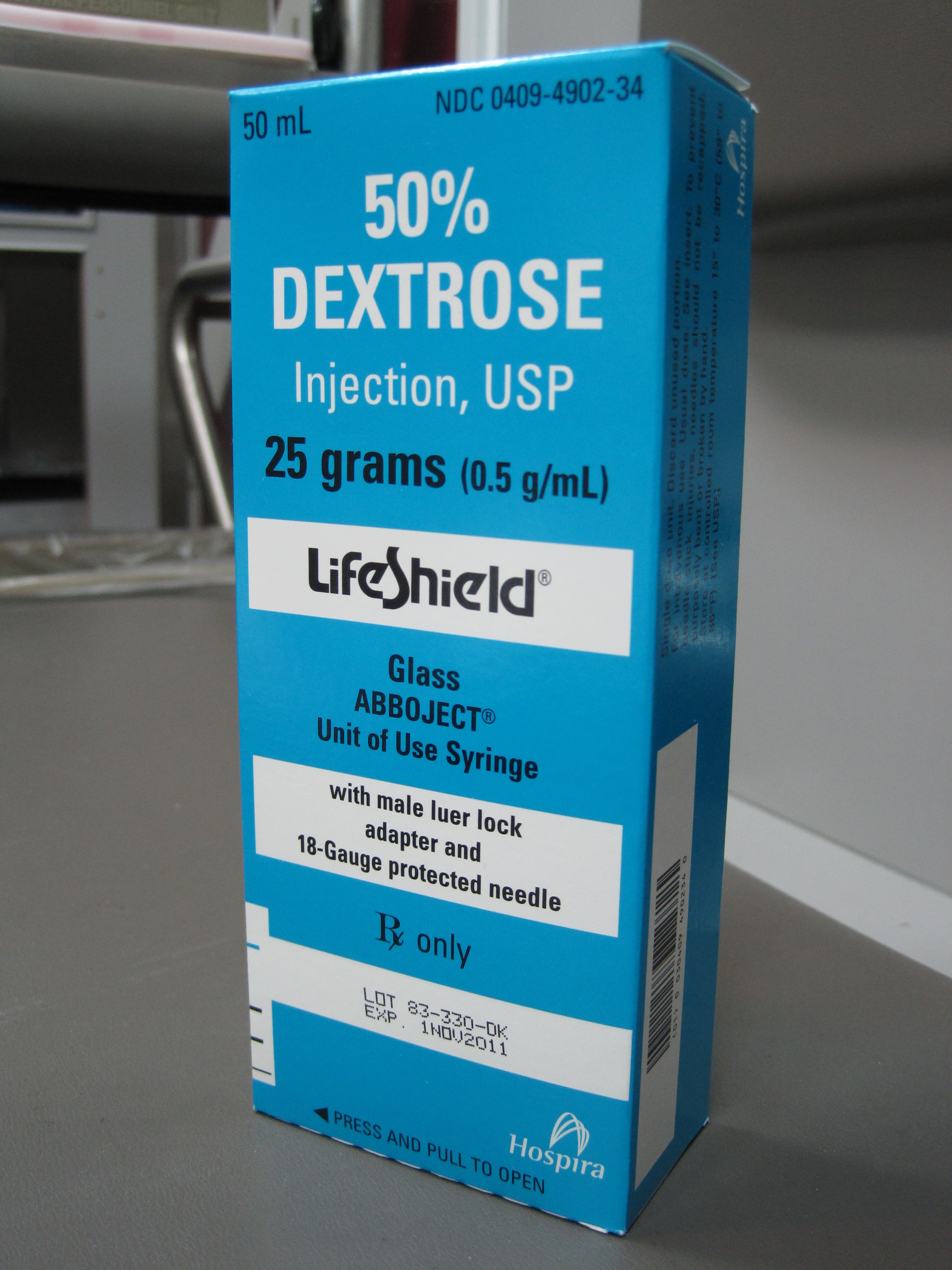 Dextrose Fluids are Acutely Unavailable to EMS 