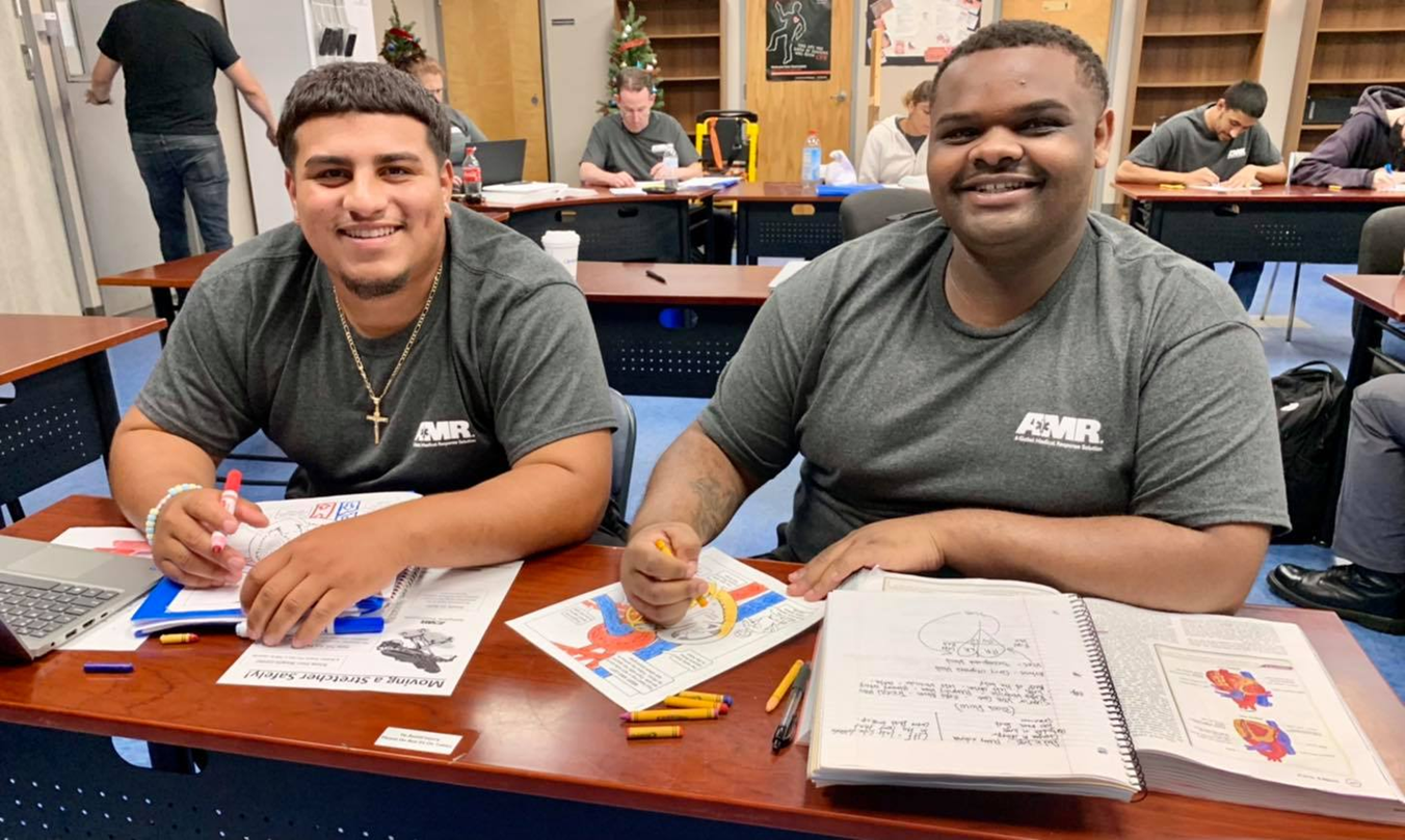 EMT students
