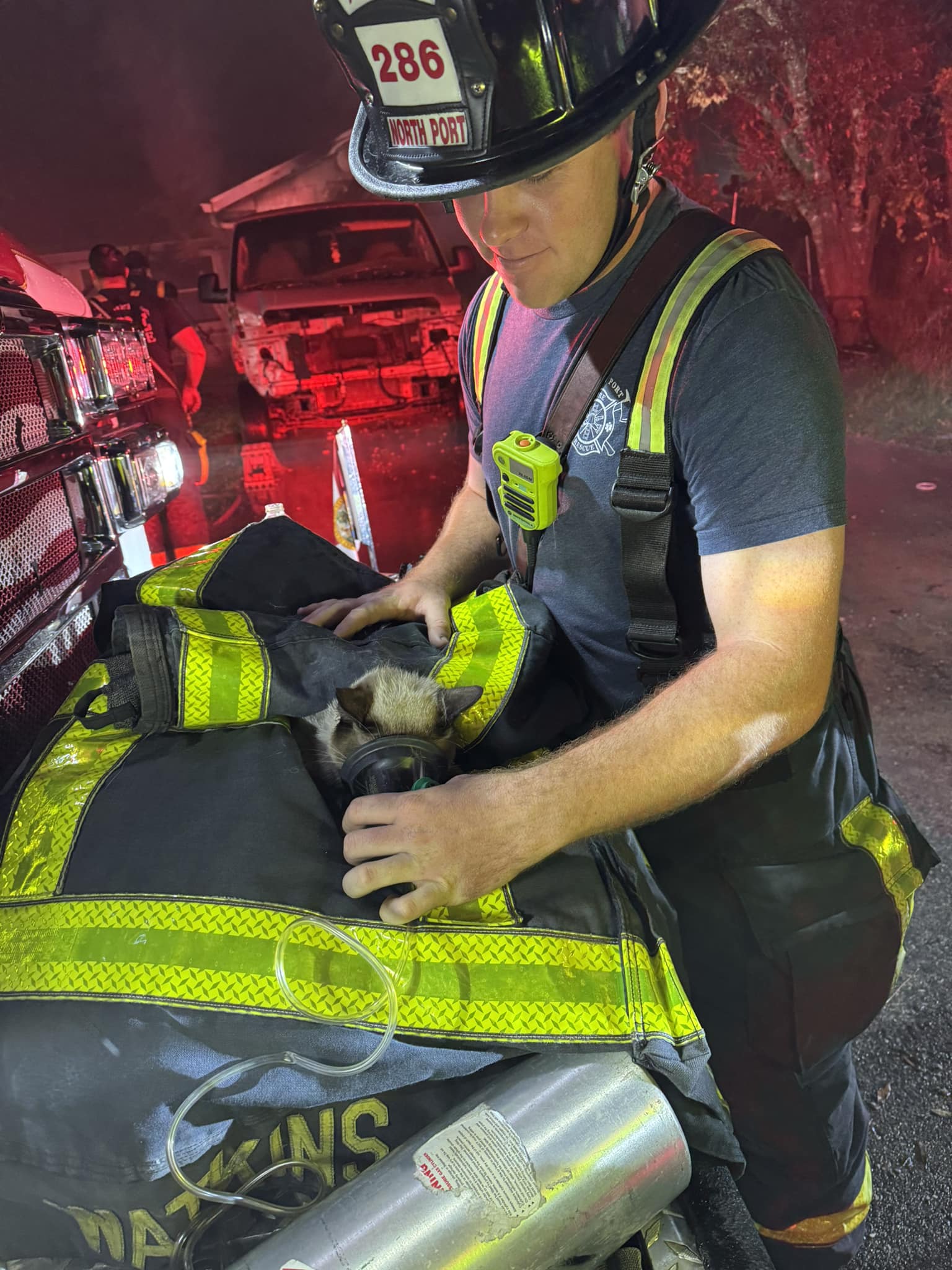 Pet oxygen masks save lives
