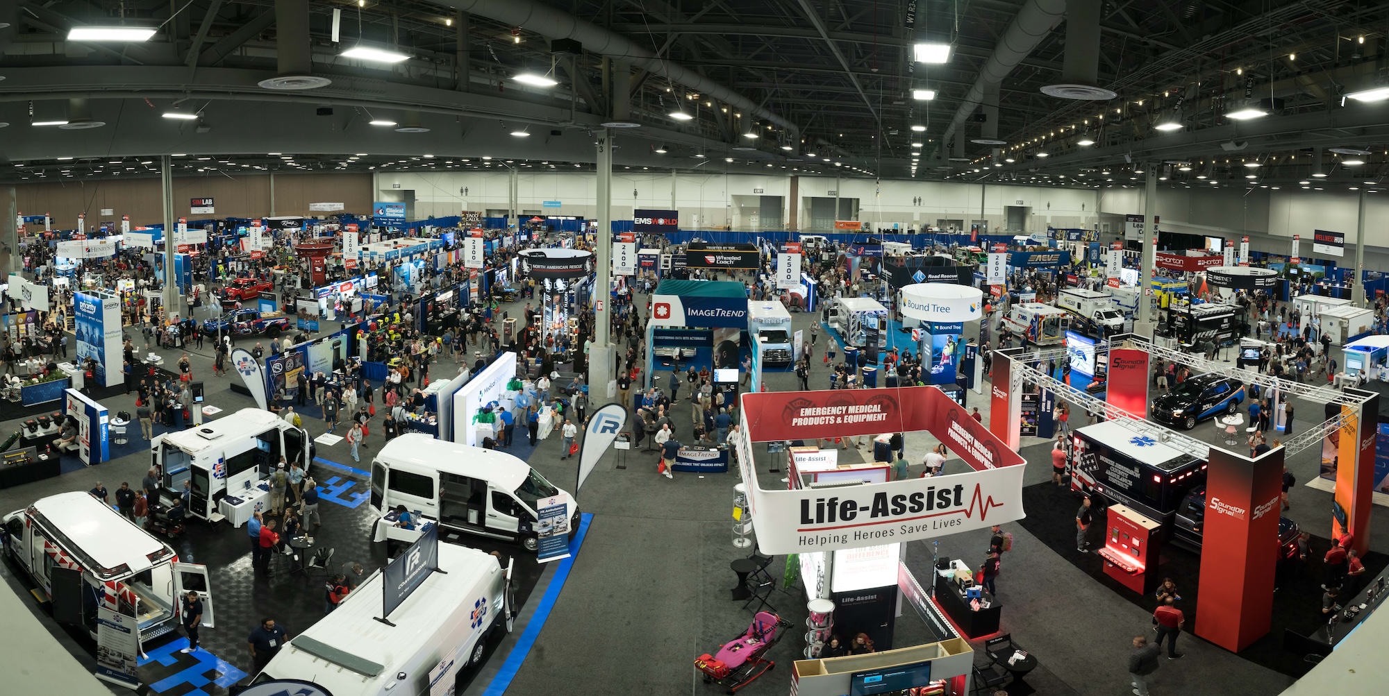 EMS World Expo expo hall