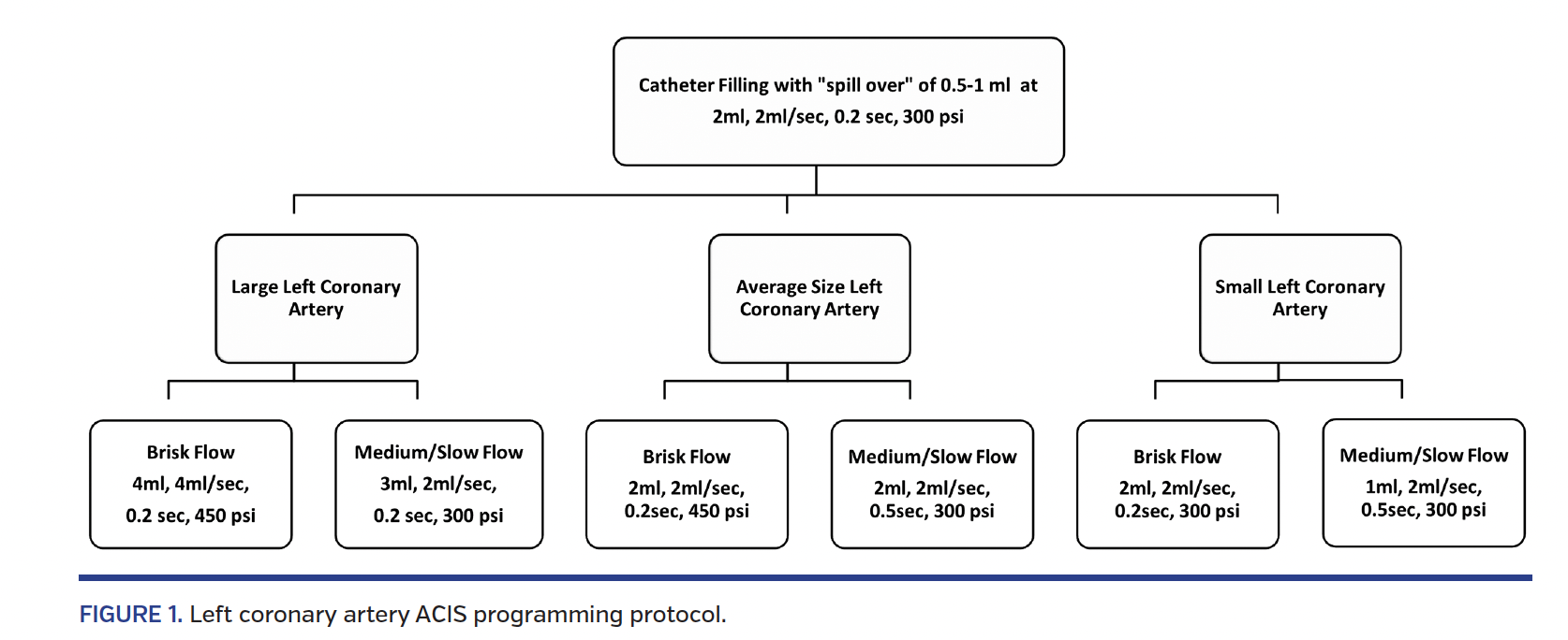 FIGURE 1. Left coronary artery ACIS programming protocol..png