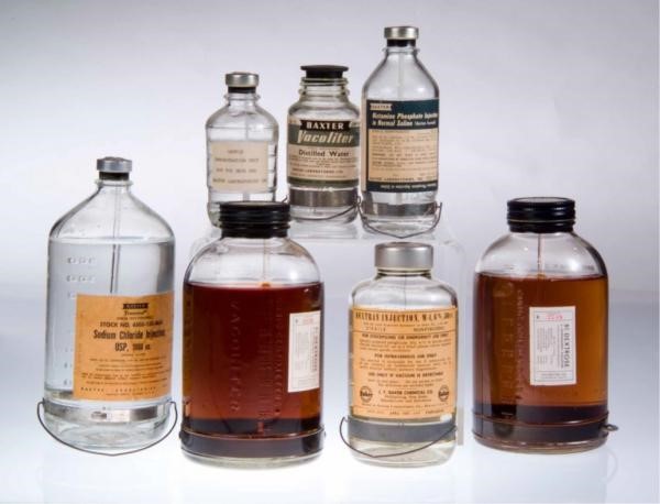 Botellas IV de Baxter (Foto: Baxter.com)