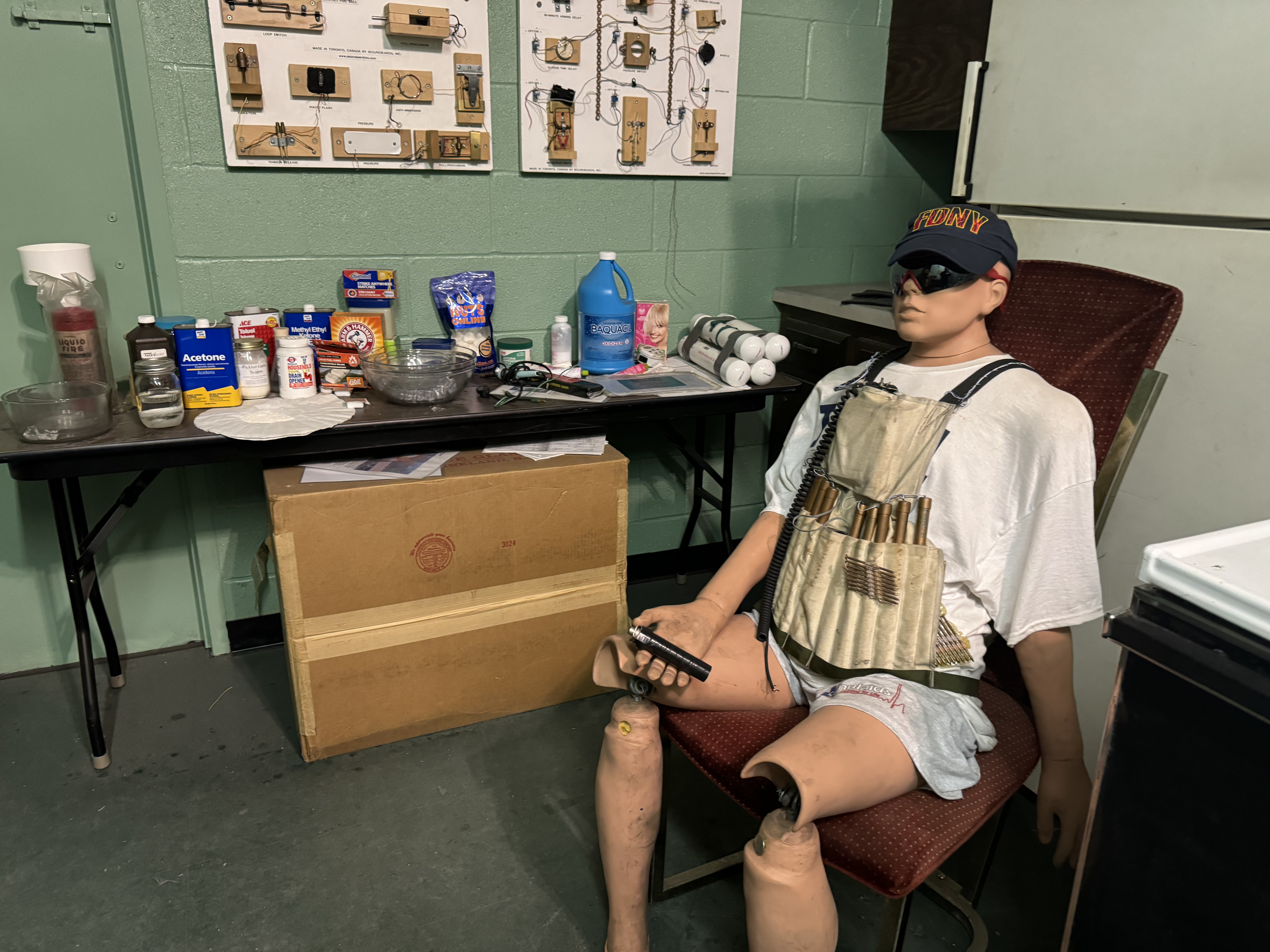 FDNY Training Meth Lab