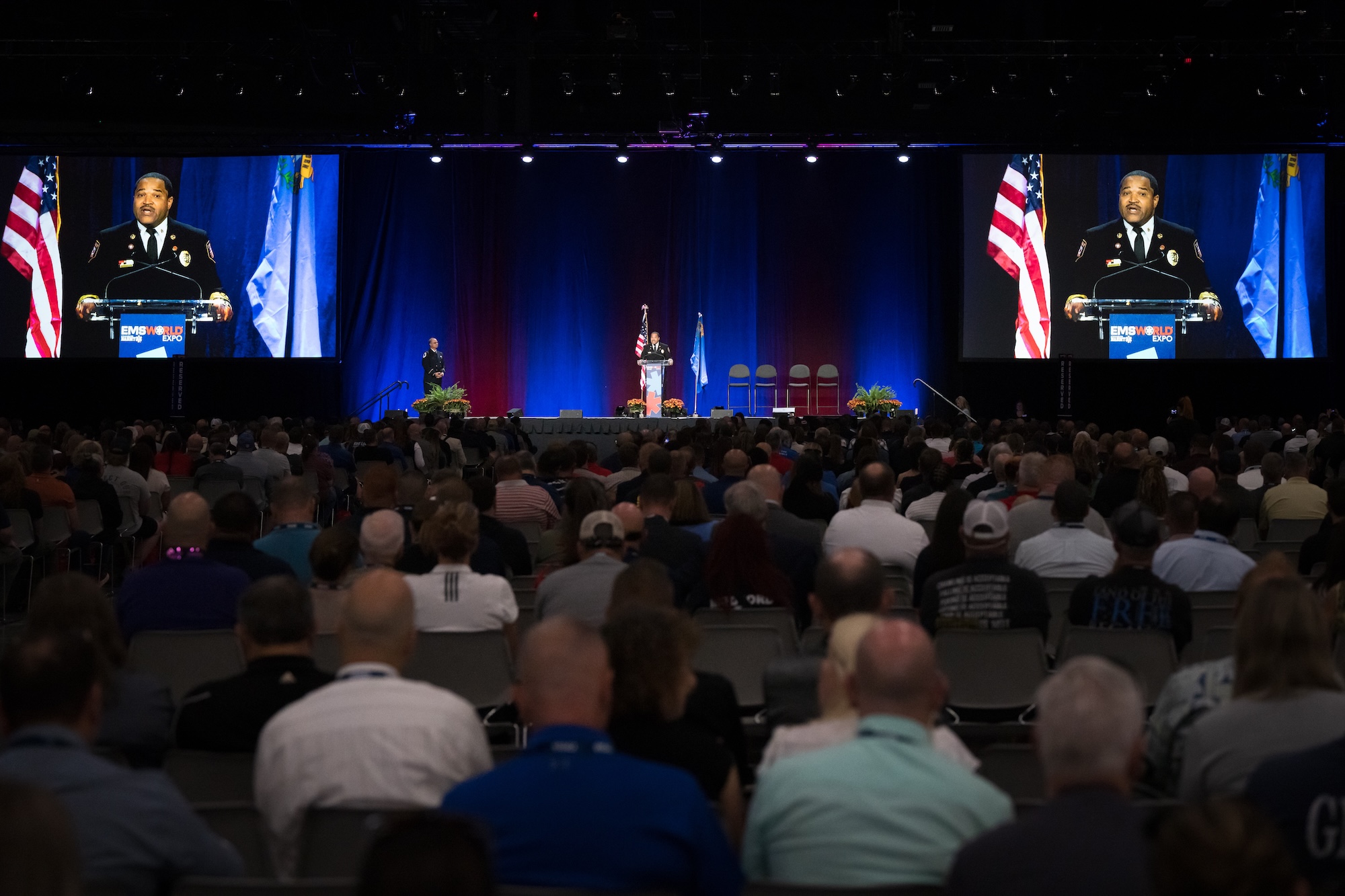 opening ceremonies at EMS World Expo