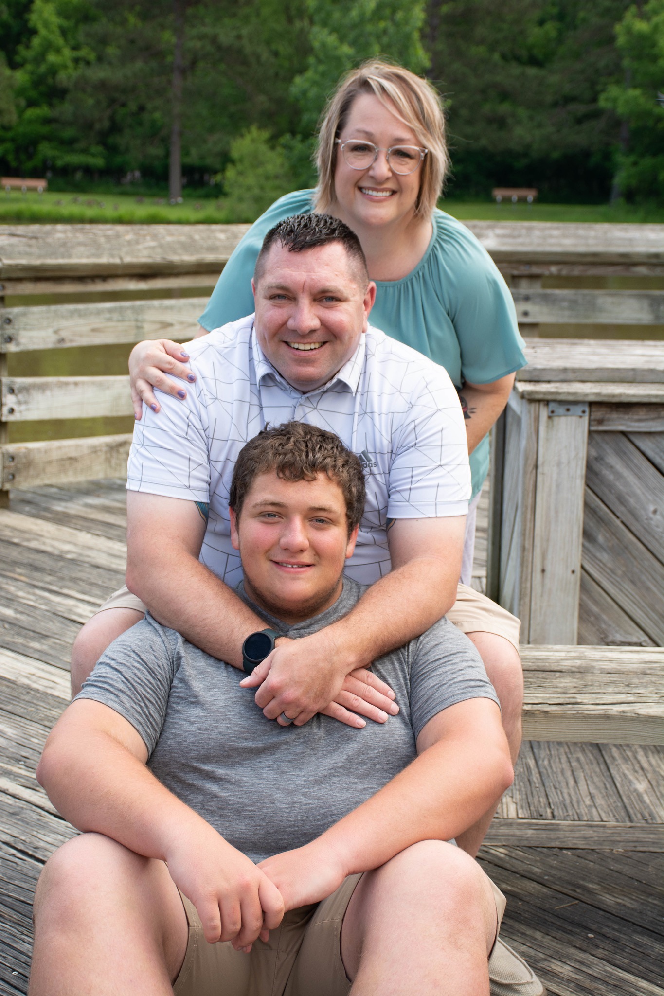 The author and his family