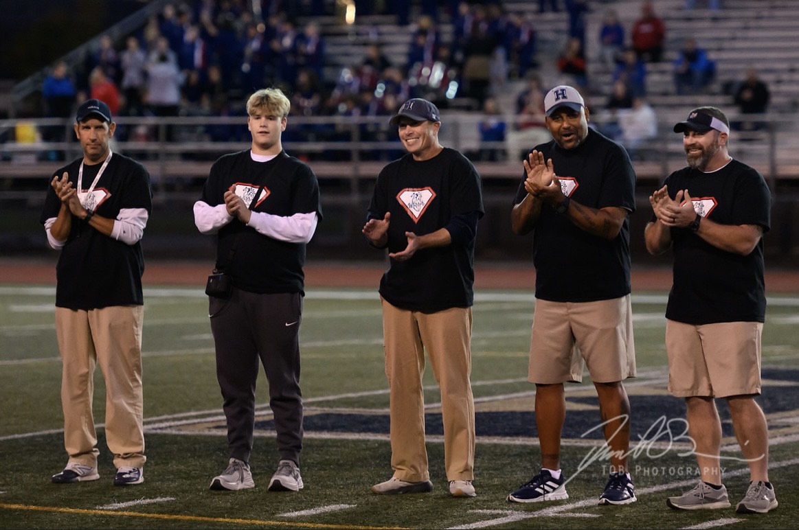Spencer with Coaches