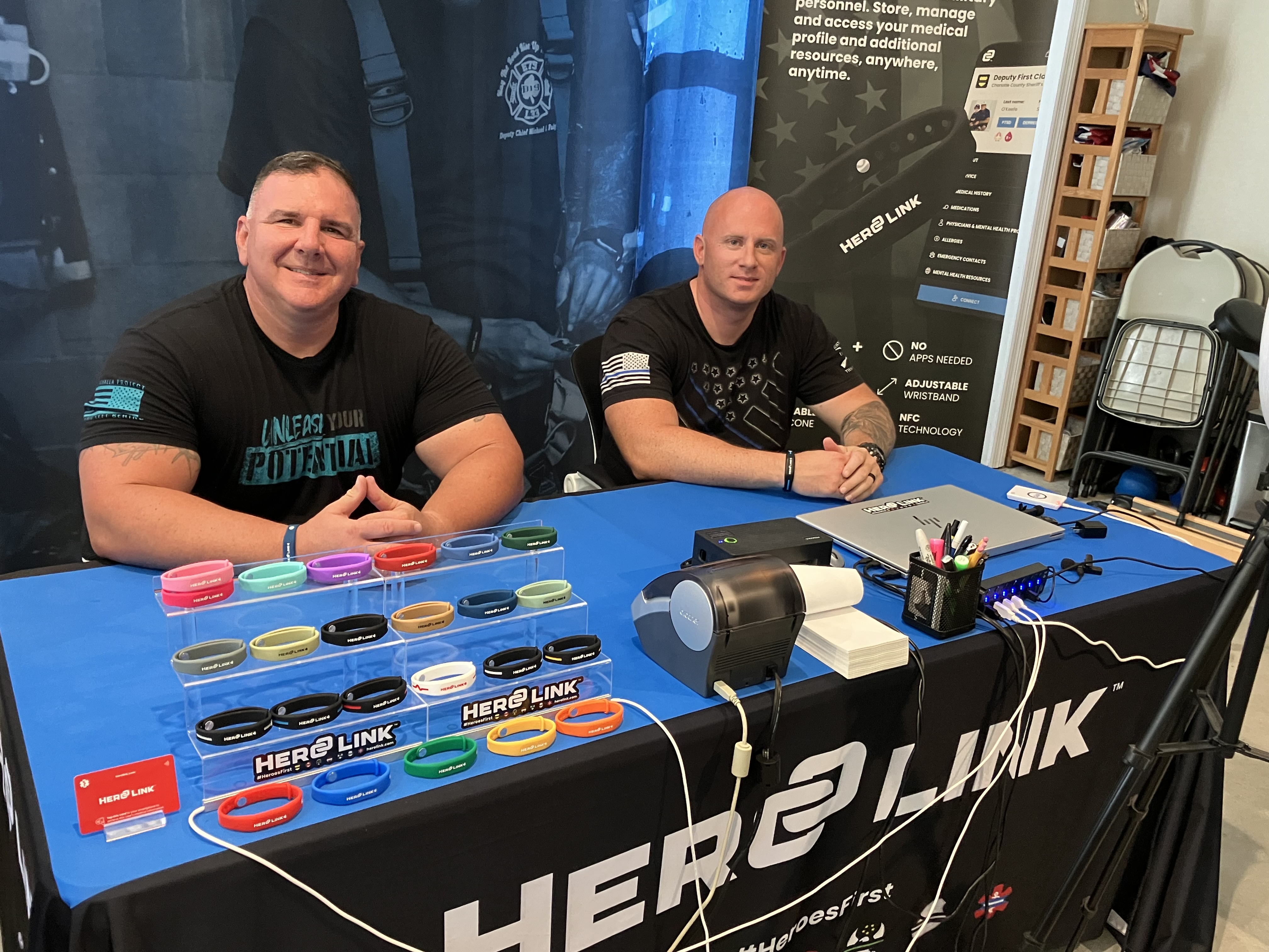 Daniel Barzykowski on the left and Sean O'Keefe on the right. (Photos: Carol Brzozowski)