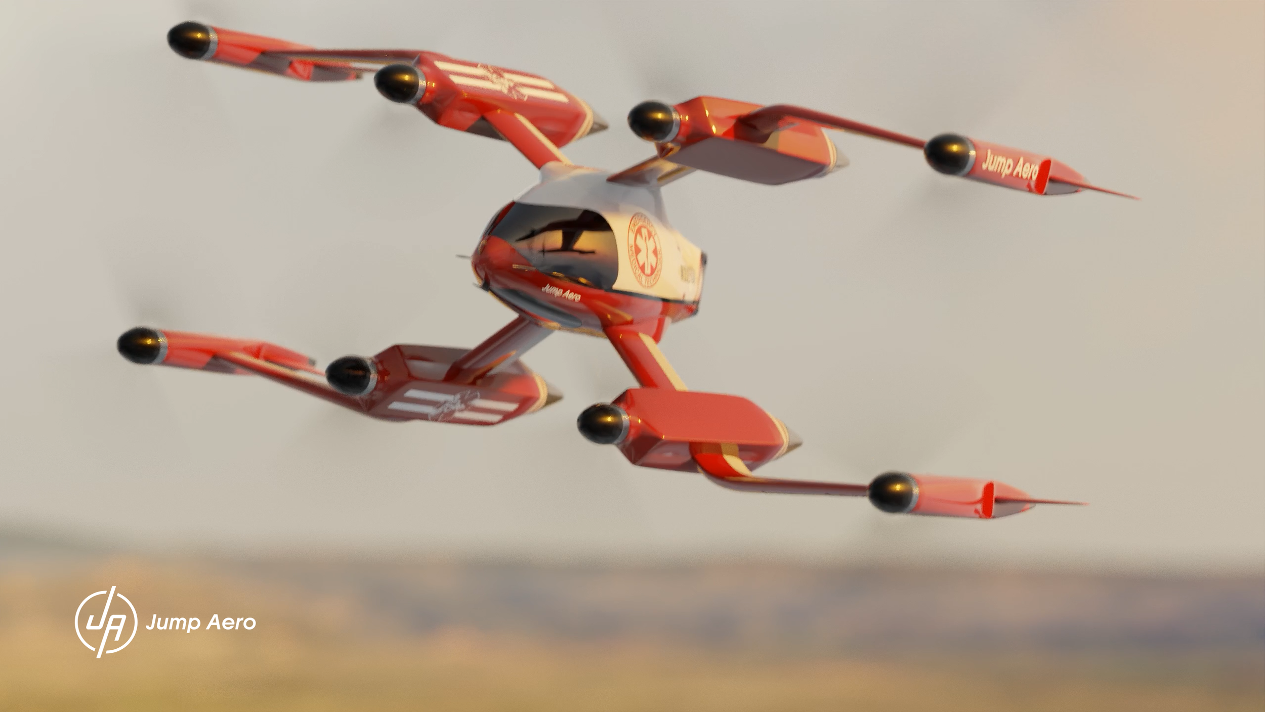 electric vertical takeoff and landing vehicle