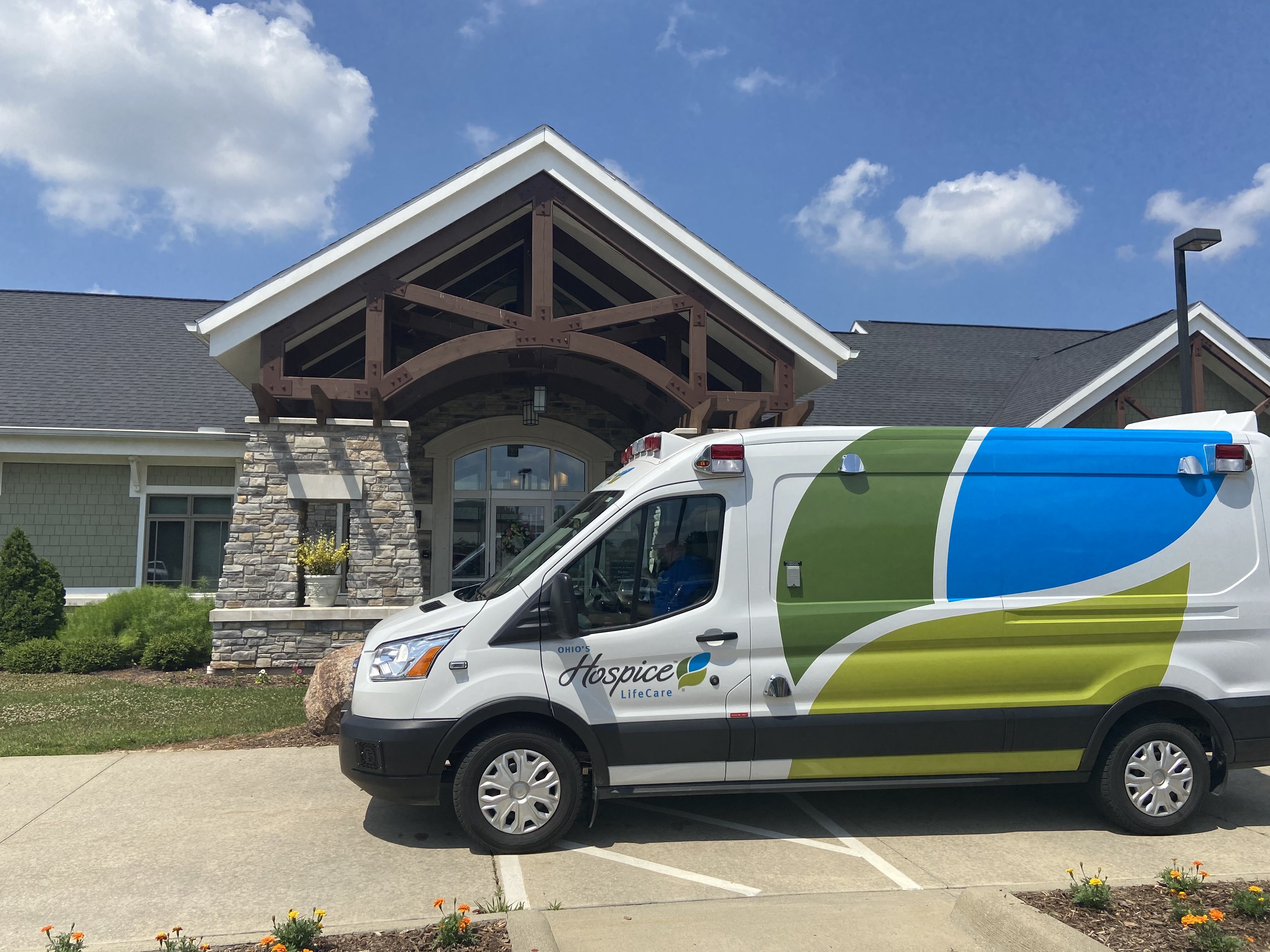 serves 95 percent of the hospice’s medical transport needs, averaging three and up to six trips per day. Currently, it employs four full-time and eight part-time or PRN EMTs. 