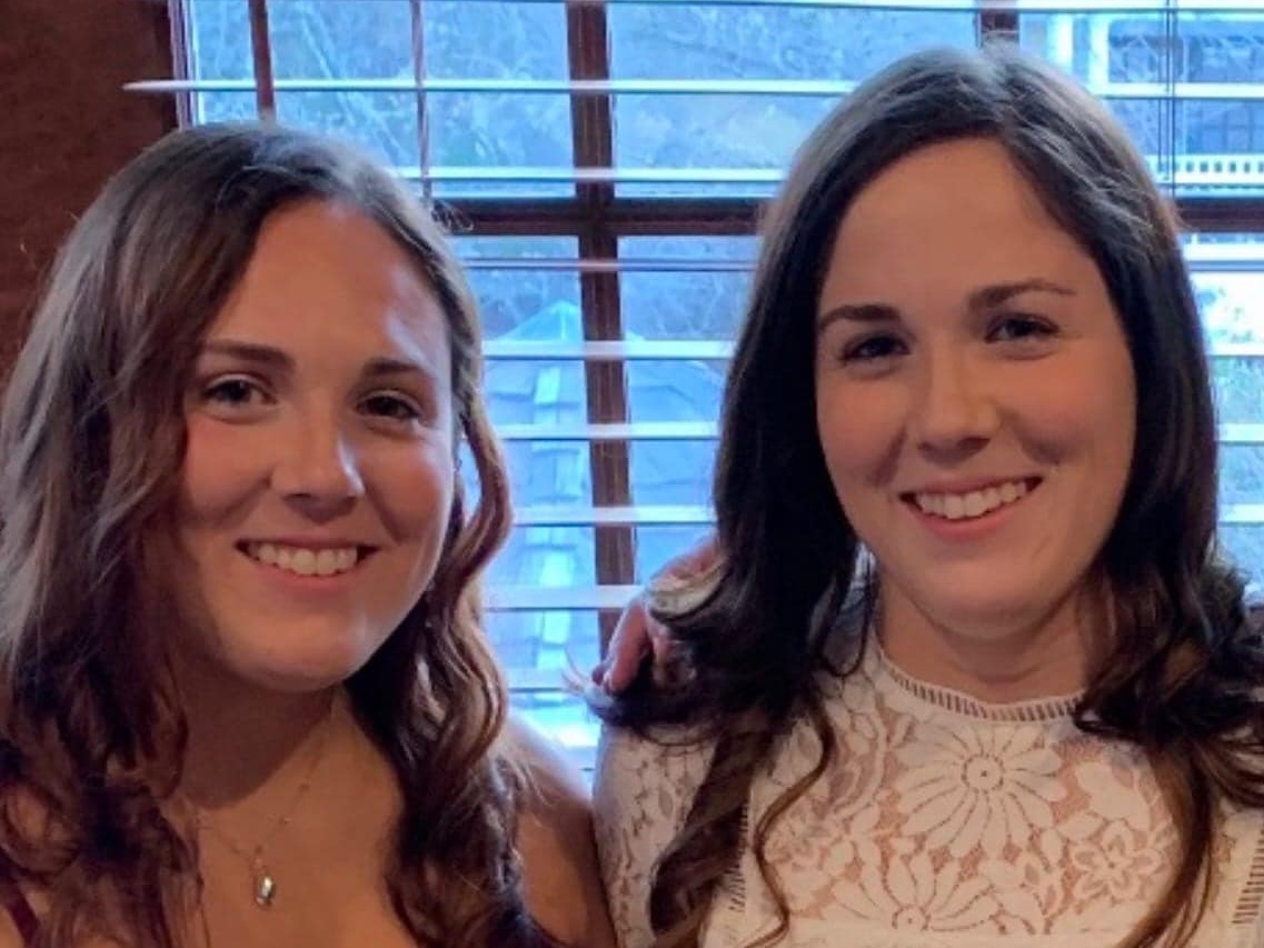 Lindsay Byrne, a firefighter and paramedic at Wayland Fire Department, and Nicole Kelly, a nurse at Lahey Hospital and Medical Center in Burlington, were on a Jet Blue flight from Boston to Southwest Florida International Airport in Fort Myers on Monday, Aug. 1 when a woman was found unresponsive in an airplane bathroom. (Photo: Wayland Fire Department) 