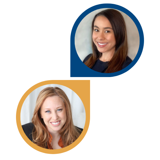 Chelsie Monroe, PMHNP-BC, APN, and Desiree Matthews, PMHNP-BC.