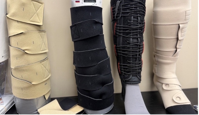 Figure 4. Examples of decongestive garments