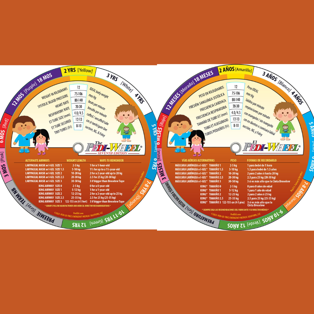 PediWheel, English and Spanish