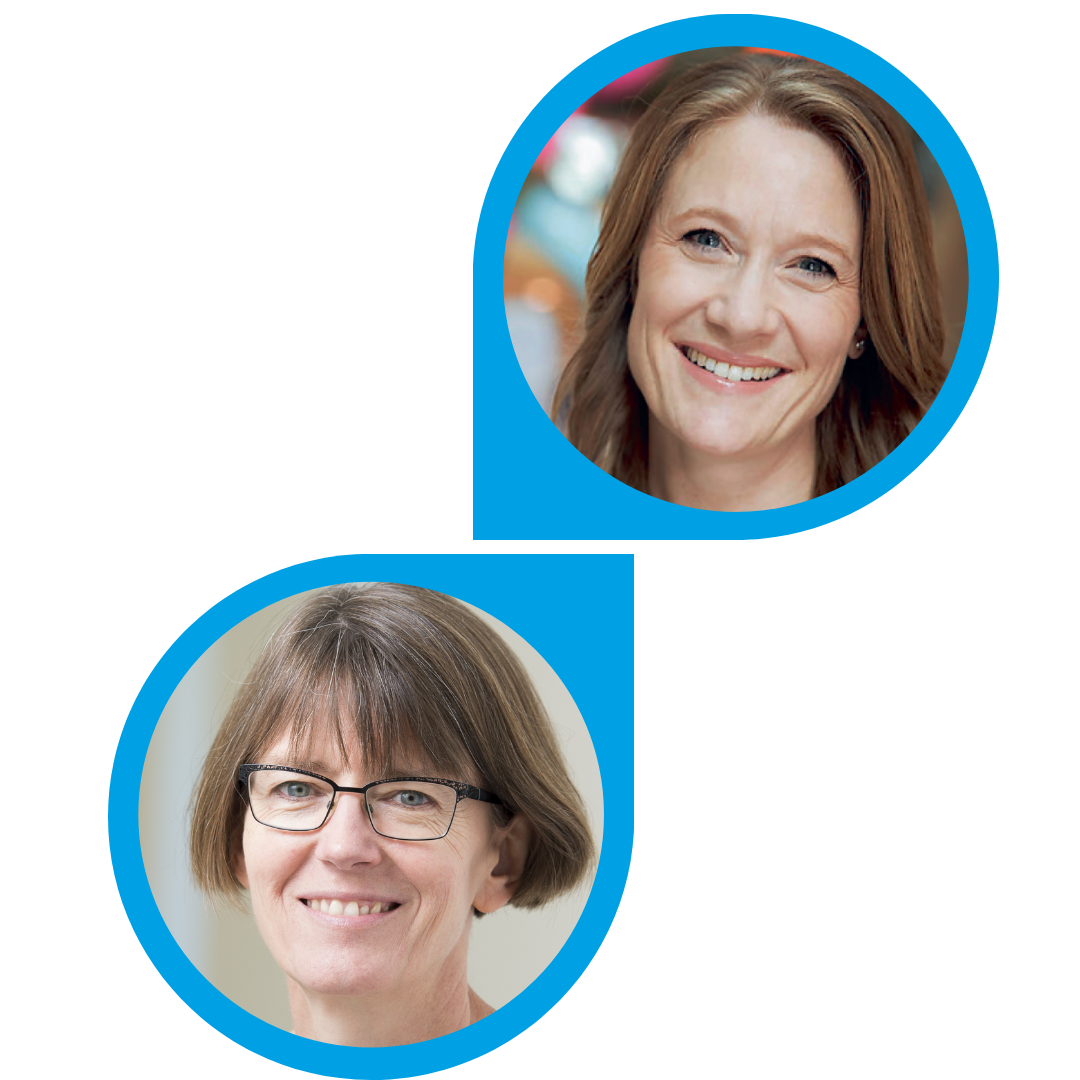 Associate Professor Kristen Perrett (top) and Associate Professor Gillian M. Nixon (bottom).