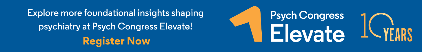 Psych Congress Elevate registration banner