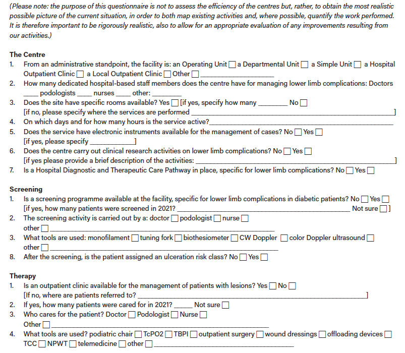 Appendix 2. The Questionnaire page 1