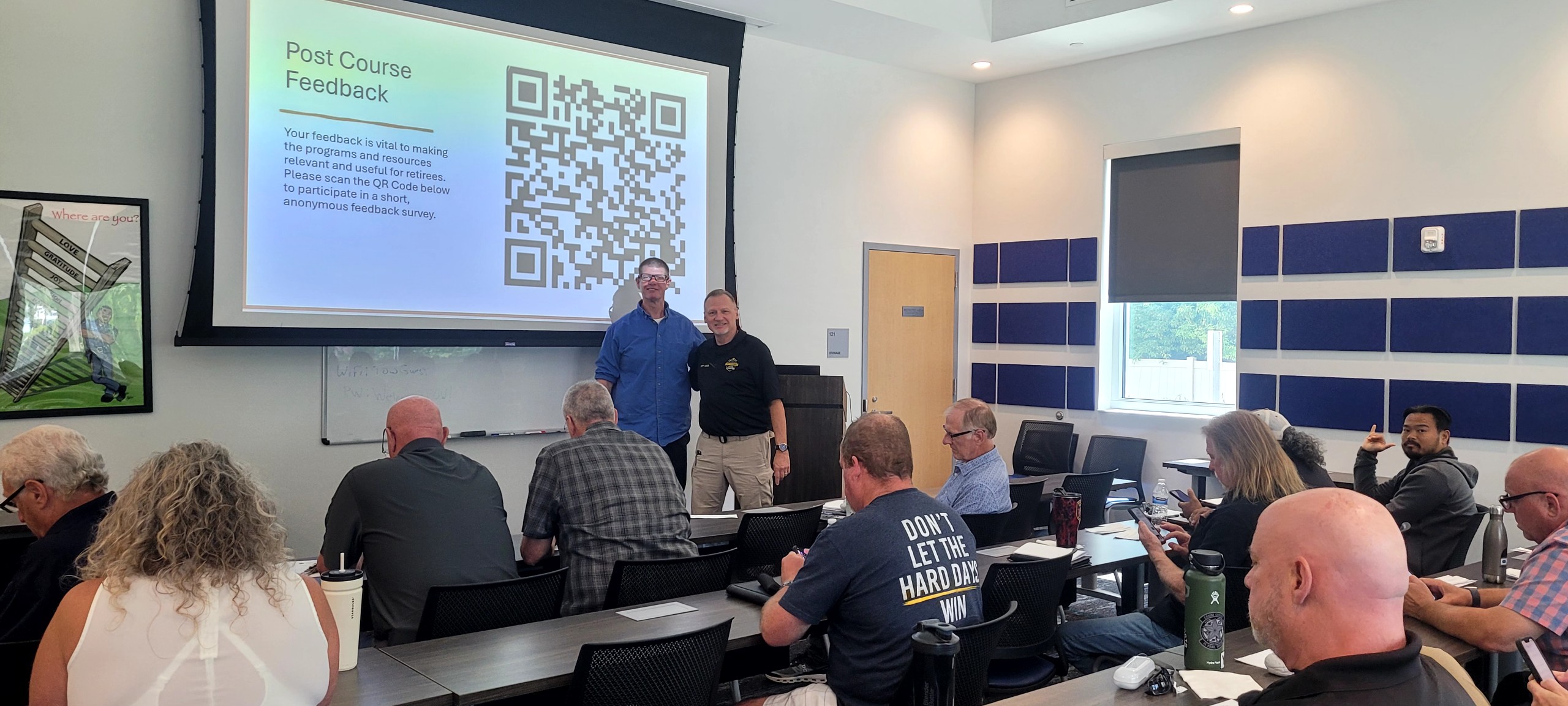 Peer Support Training Program Extends Benefits to Retirees