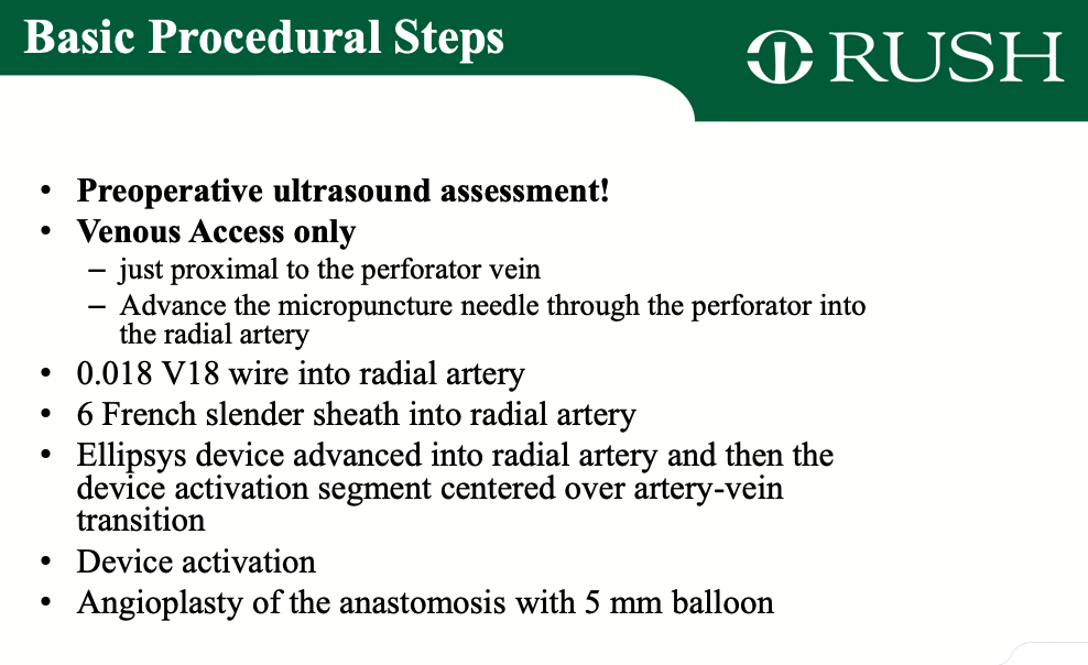 Arslan Procedural Steps