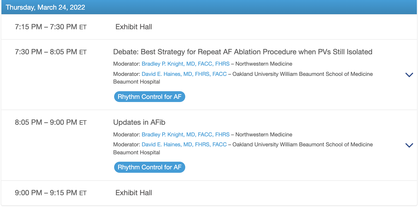 Great Debates & Updates in EP