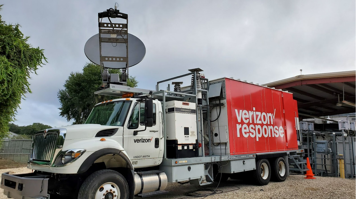 Verizon Showcases Fleet of Deployable Communications Assets