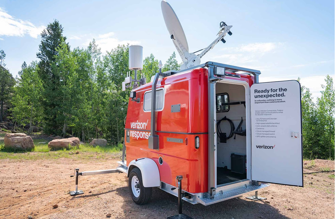 Verizon Showcases Fleet of Deployable Communications Assets
