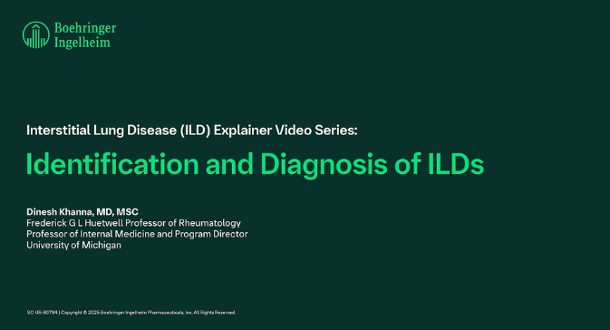 Identification and Diagnosis of ILDs Chapter 3