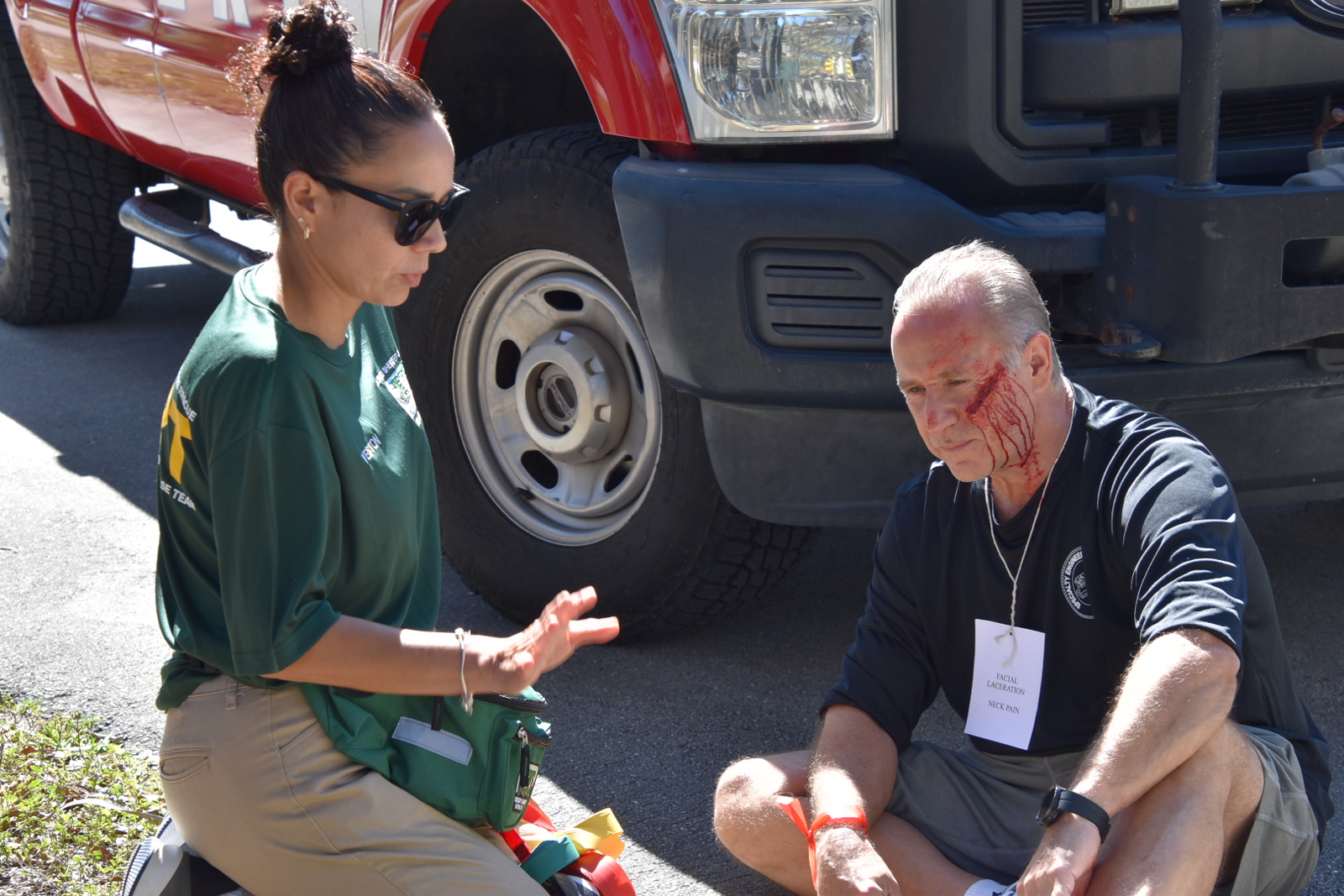 CERT volunteer training