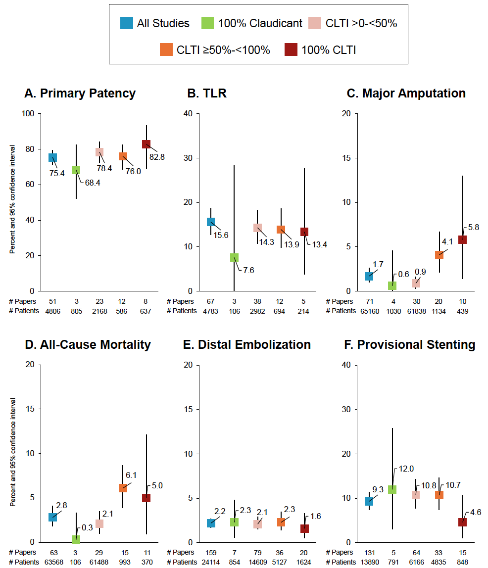 Figure 2. Clinical and periprocedural outcomes. 