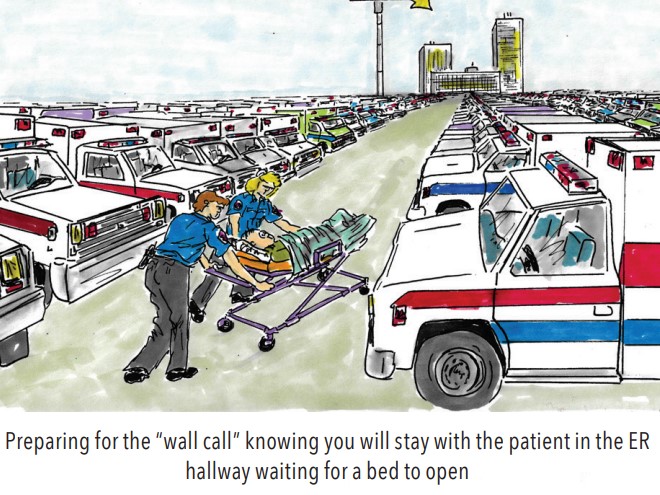 Steve Berry COVID-19 EMS cartoon