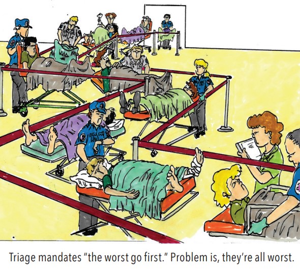 Steve Berry COVID-19 EMS cartoon