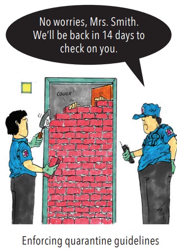 Steve Berry COVID-19 EMS cartoon