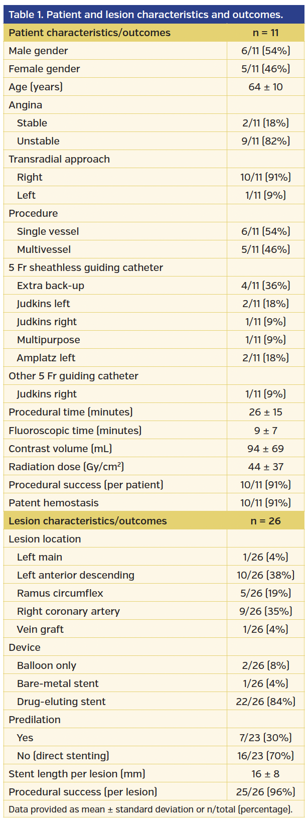 Table 1. Patient and lesion characteristics and outcomes..png
