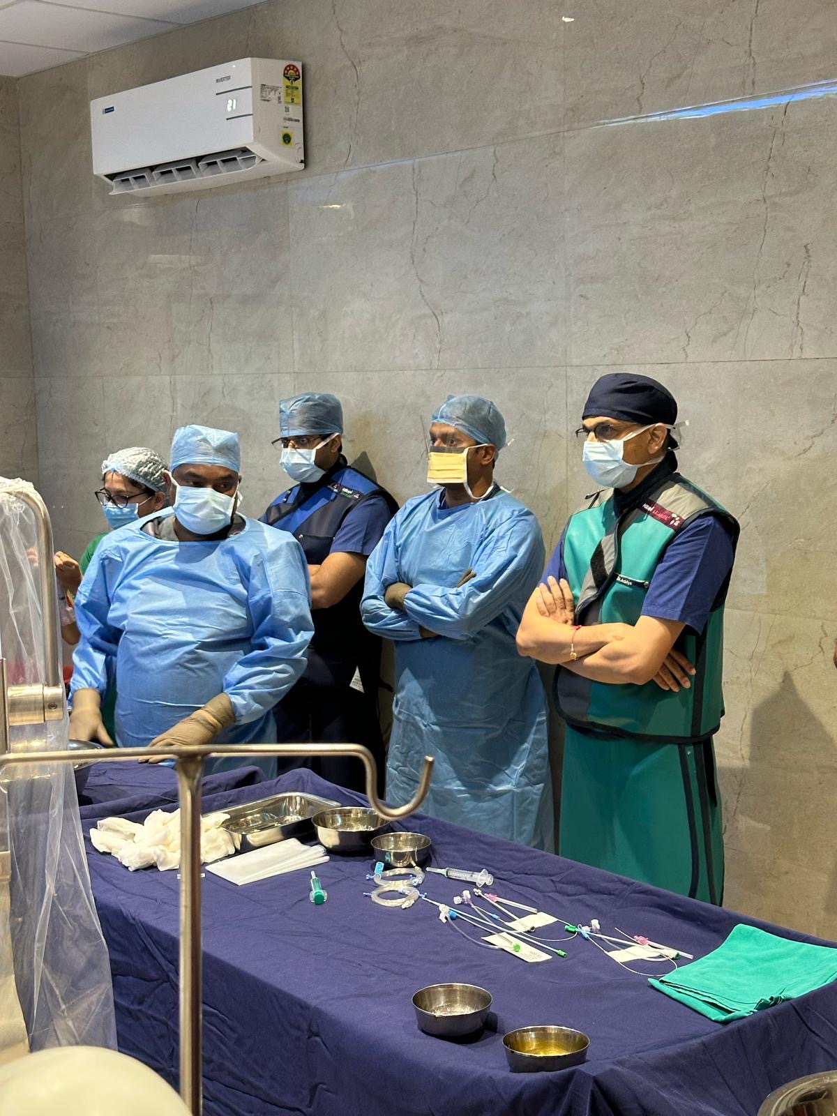 CLD SW team in procedure